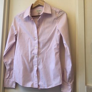 Banana republic non-iron fitted stretch shirt